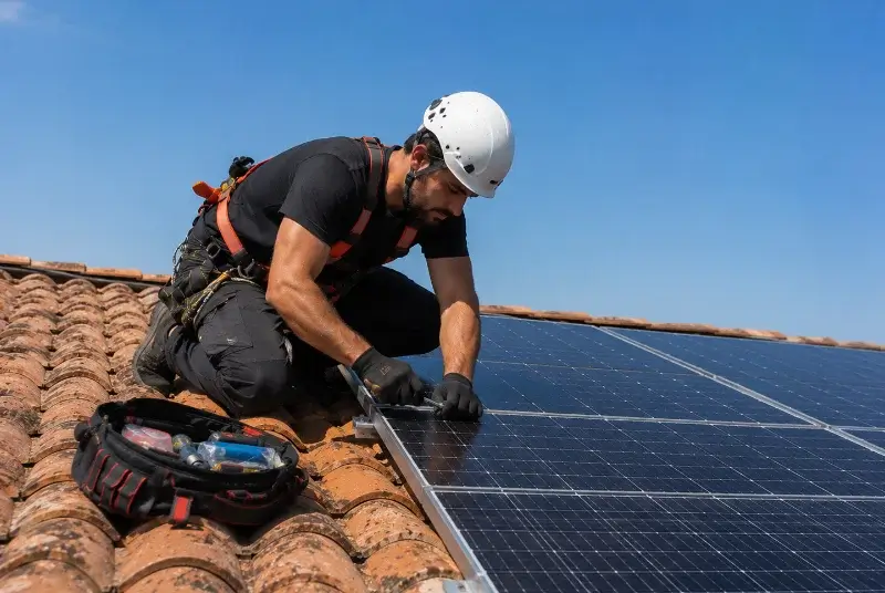 Maintenance et monitoring de panneaux solaires à Fraisse-sur-Agout